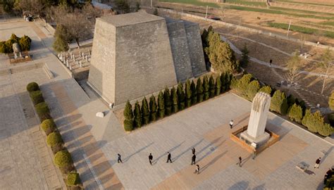 武則天墓地|乾陵（唐高宗与皇后武则天合葬墓，第一批全国重点文物保护单位…